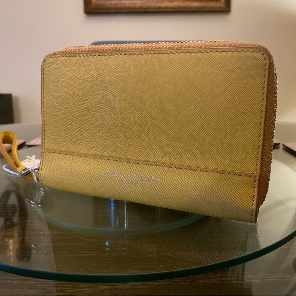 Marc Jacobs Saffron Yellow Clutch